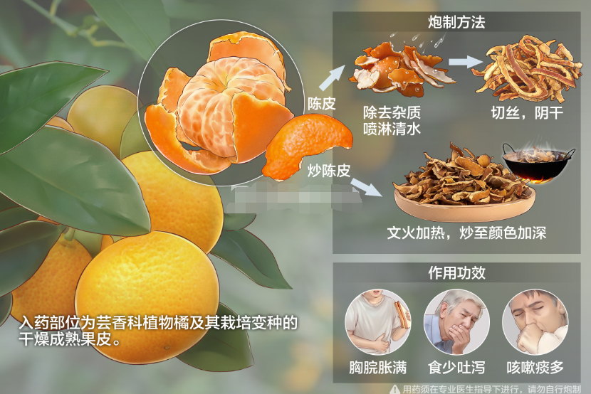 陈皮的功效与作用是什么-陈皮泡水的最佳搭配介绍